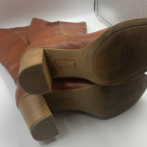 Heeled knee boots. - Picture 4 of 7